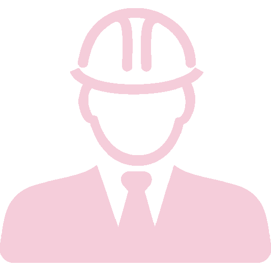 Business person in hardhat