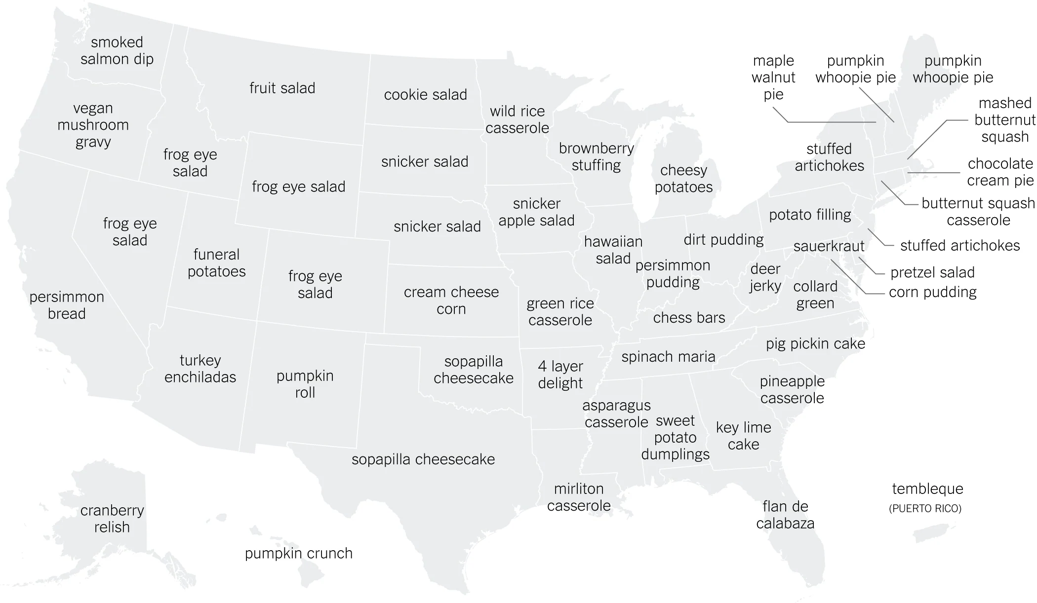 a map of the united states with names.