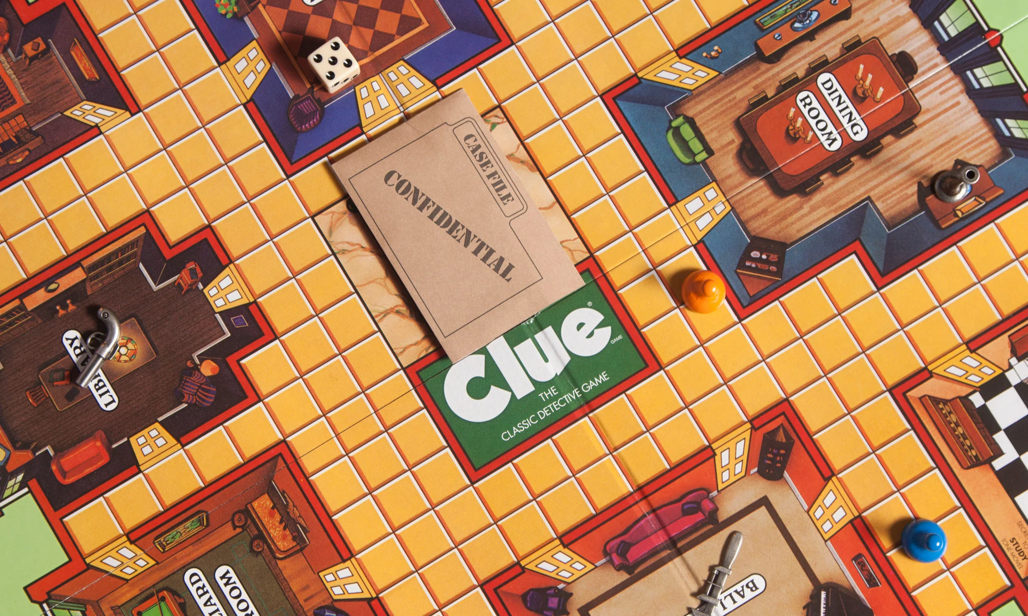 a close up of a board game on a table.