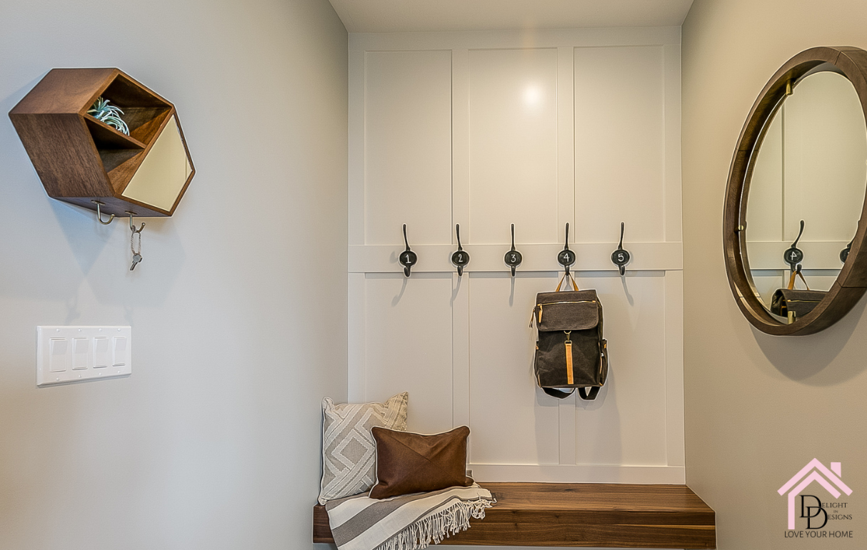 Mud room hooks