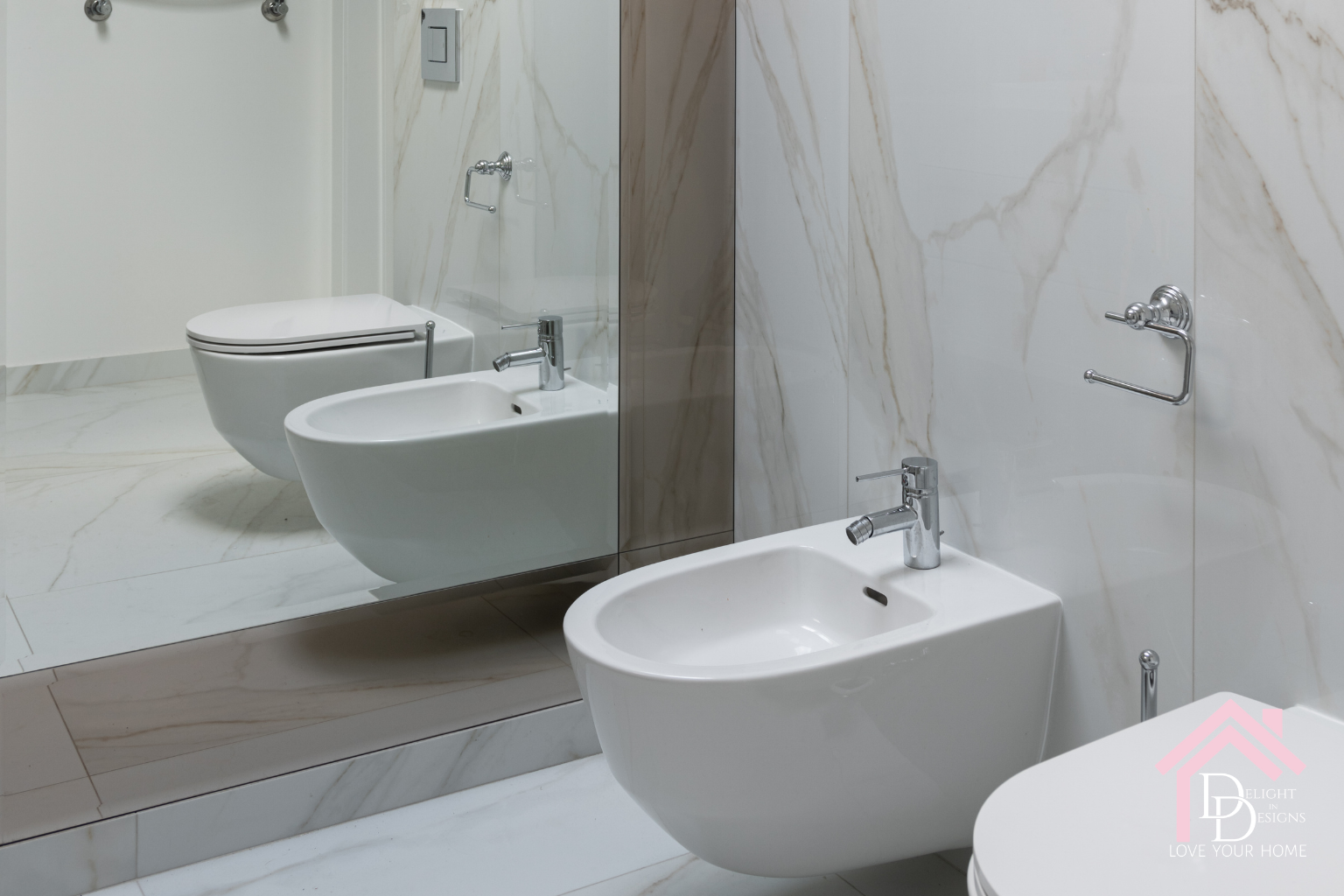 Bidet bathroom renovation