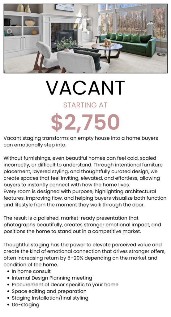 Vacant Staging